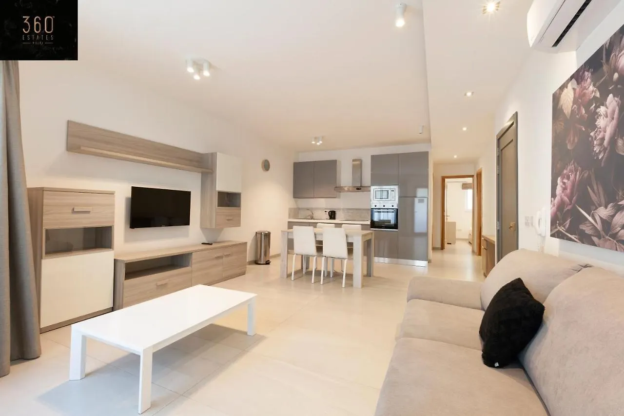 Apartment Prime Location - Living Suites - Swieqi By 360 Estates Is-Swieqi