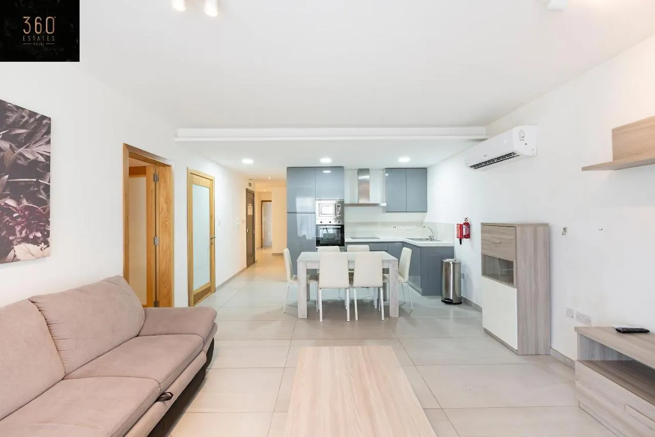 Prime Location - Living Suites - Swieqi By 360 Estates Is-Swieqi Apartment